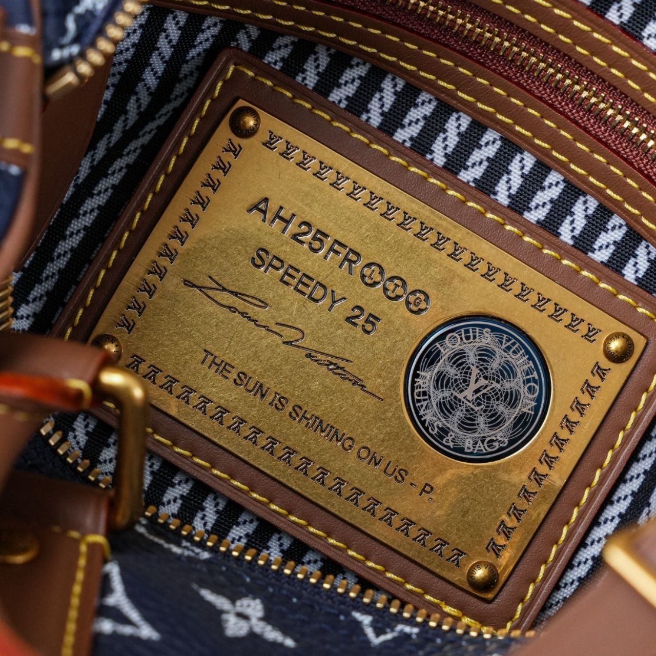 Prestige Edition - Louis Vuitton Speedy P9 Bandouliere 25 Indigo 25cm M15278 - Image 9