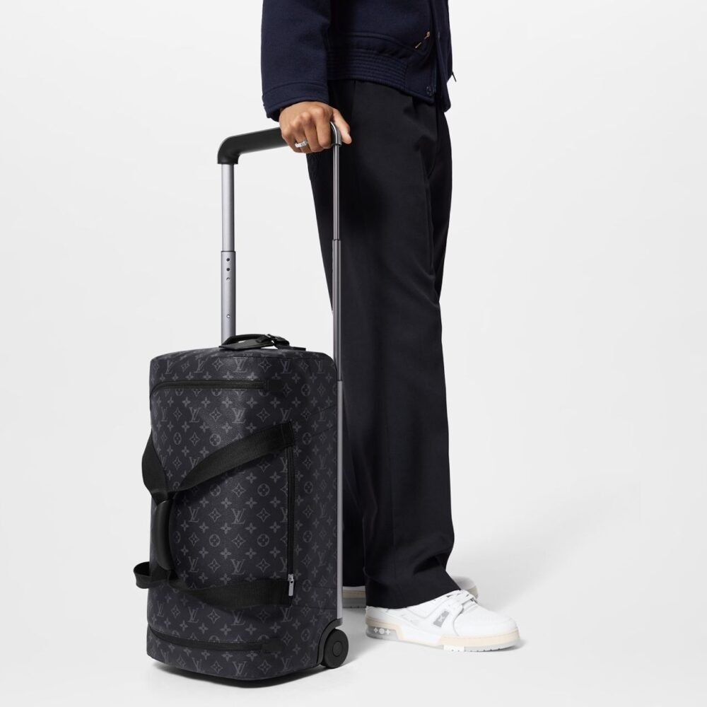 Alternative view of Louis Vuitton Horizon Soft Duffle 55 Monogram Eclipse 55cm M20109