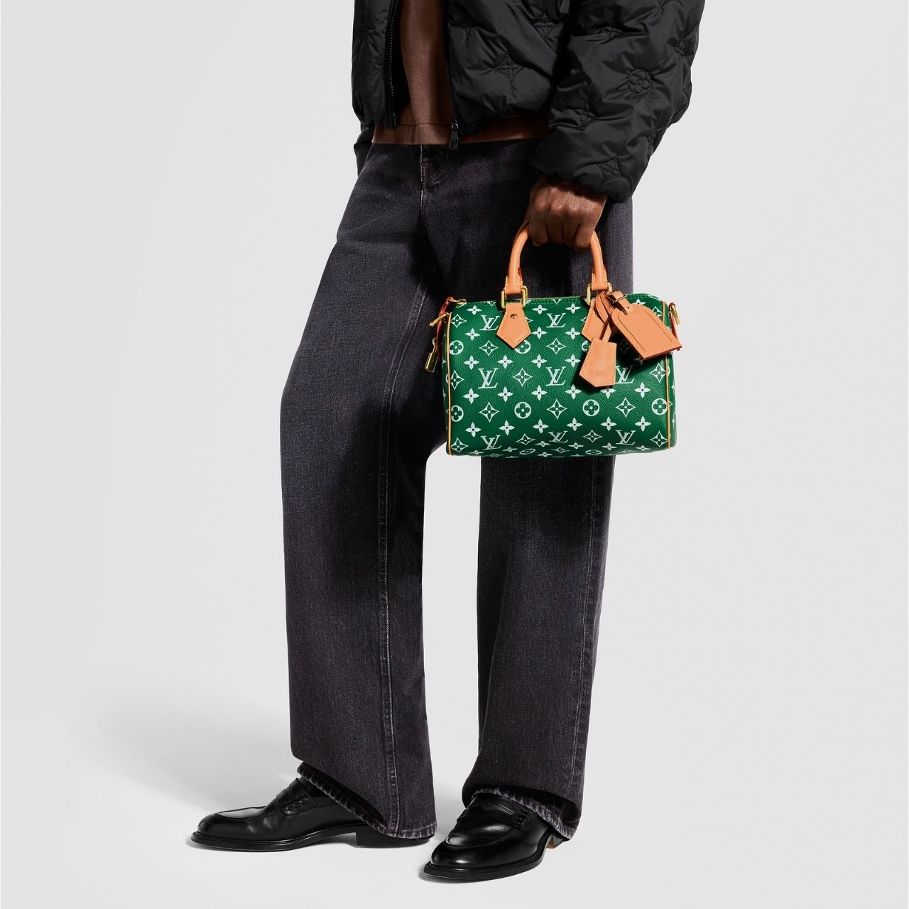 Prestige Edition - Louis Vuitton Speedy P9 Bandouliere 25 Green 25cm M24423 - Image 2