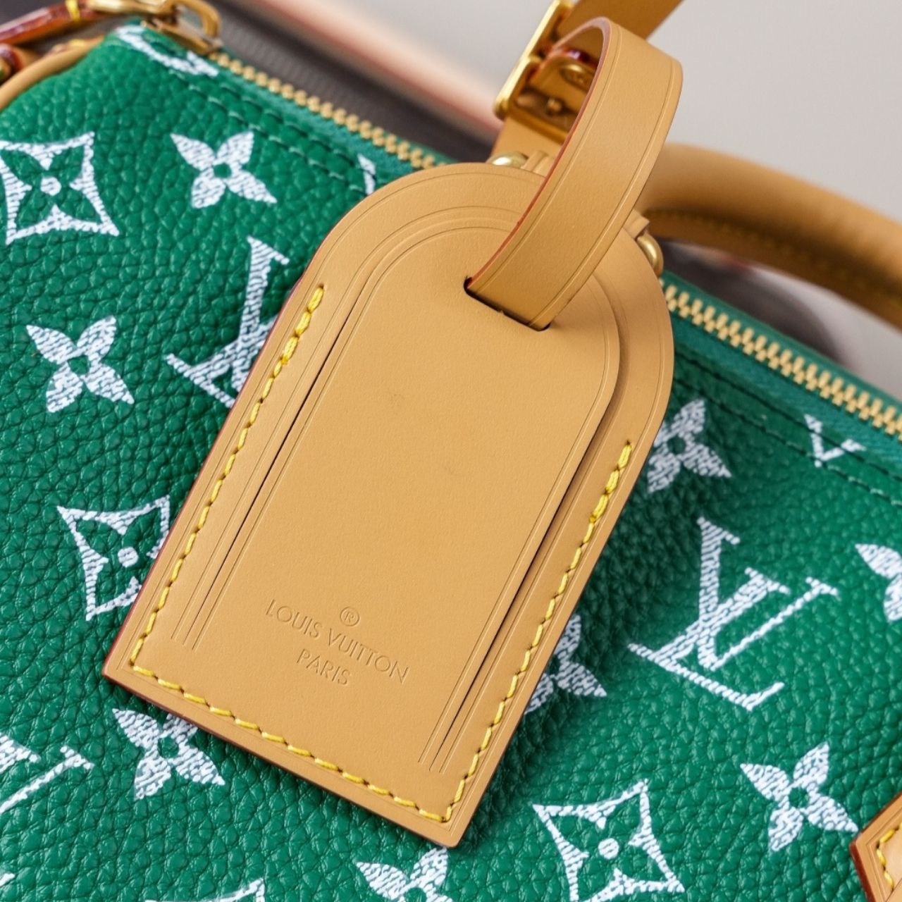 Prestige Edition - Louis Vuitton Speedy P9 Bandouliere 25 Green 25cm M24423 - Image 5