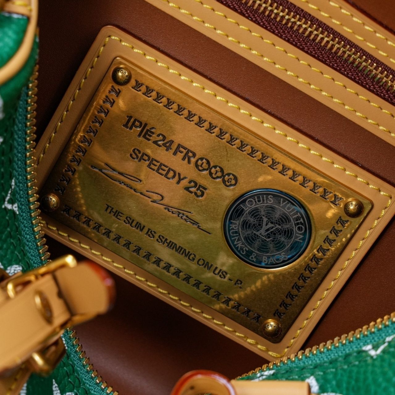 Prestige Edition - Louis Vuitton Speedy P9 Bandouliere 25 Green 25cm M24423 - Image 4