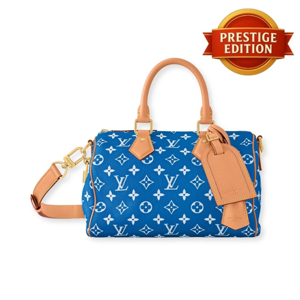Prestige Edition - Louis Vuitton Speedy P9 Bandouliere 25 Bleu 25cm M24424