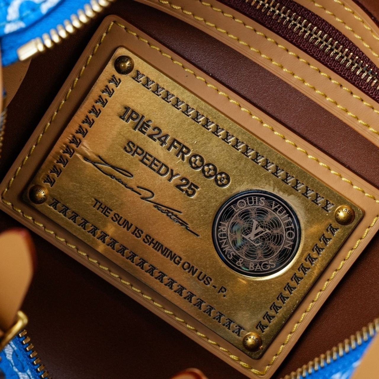 Prestige Edition - Louis Vuitton Speedy P9 Bandouliere 25 Bleu 25cm M24424 - Image 6