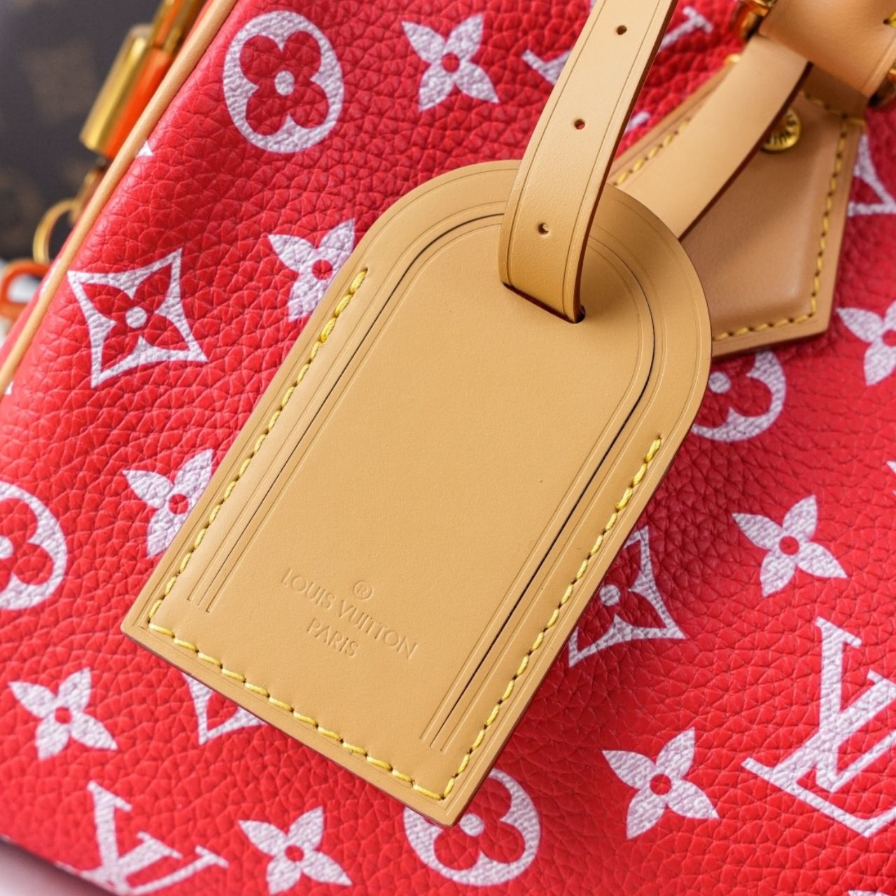 Prestige Edition - Louis Vuitton Speedy P9 Bandouliere 25 Rouge 25cm M24425 - Image 6
