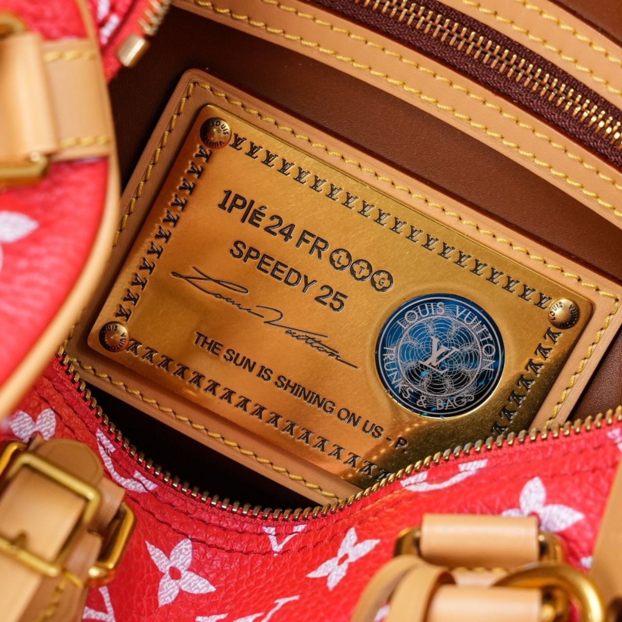 Prestige Edition - Louis Vuitton Speedy P9 Bandouliere 25 Rouge 25cm M24425 - Image 4