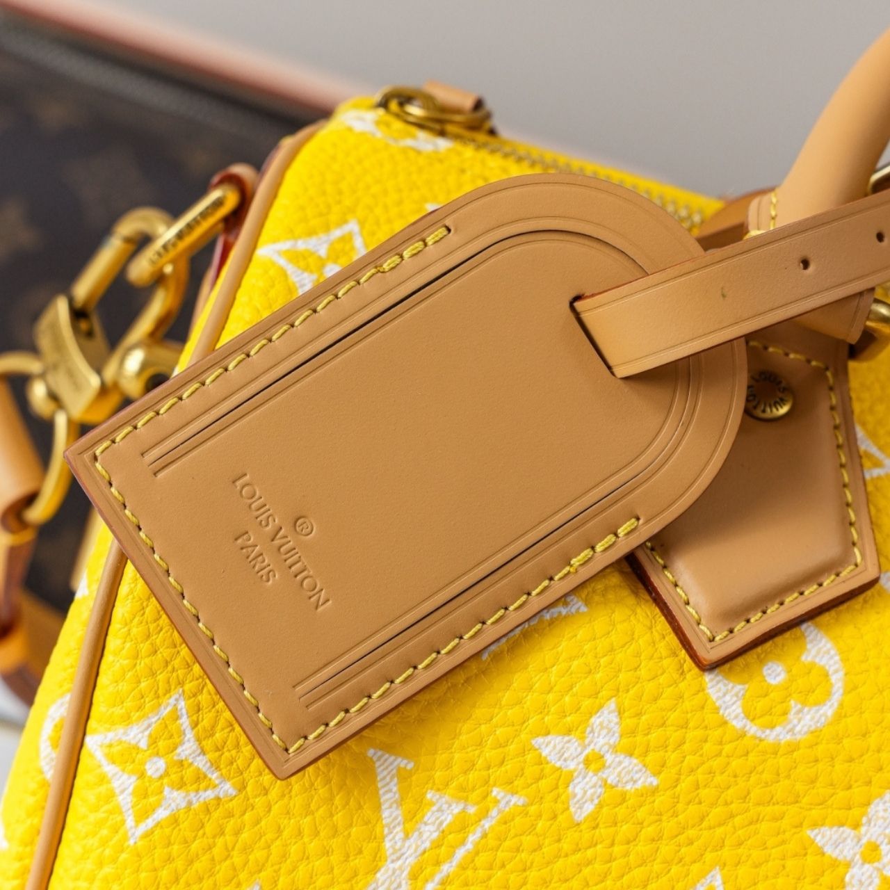 Prestige Edition - Louis Vuitton Speedy P9 Bandouliere 25 Jaune Mat 25cm M24426 - Image 8