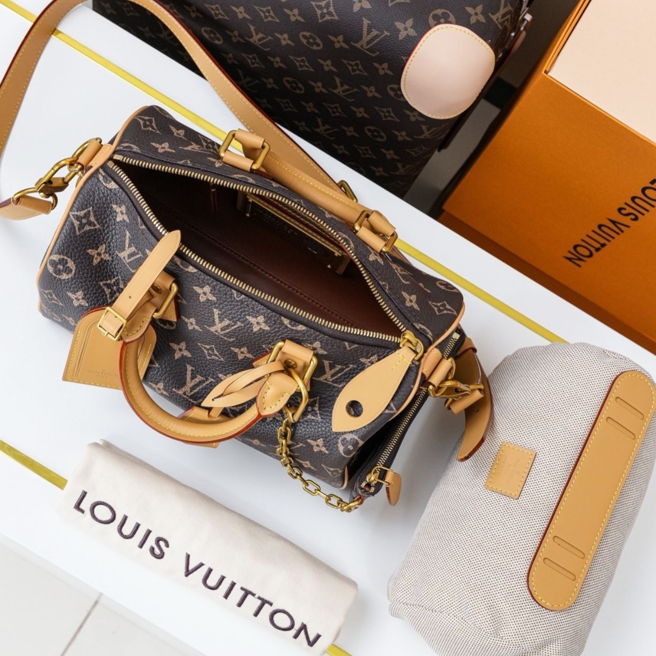 Prestige Edition - Louis Vuitton Speedy P9 Bandouliere 25 Monogram 25cm M24443 - Image 4