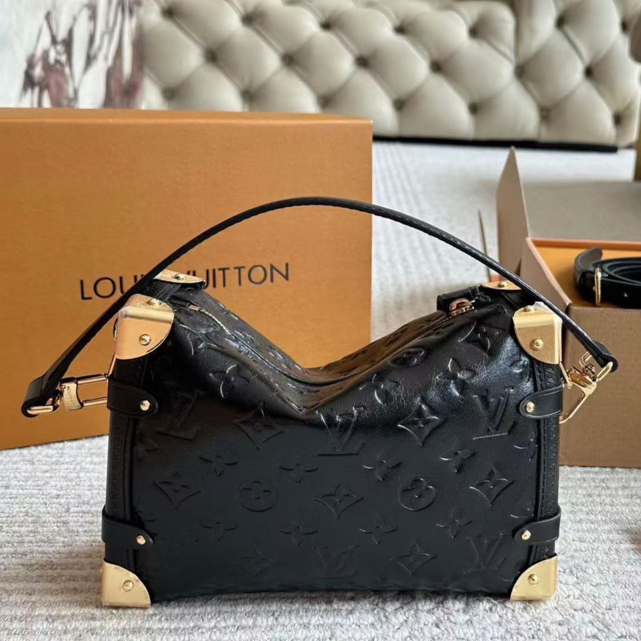 Louis Vuitton Side Trunk MM 23cm M26304 - Image 6