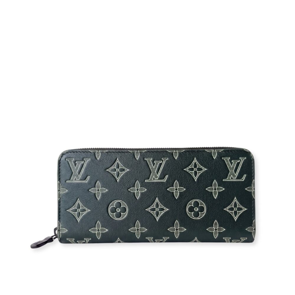 Louis Vuitton Zippy Wallet Horizontal Forest Green 21cm M27178