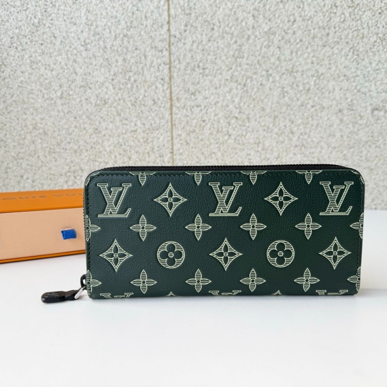 Louis Vuitton Zippy Wallet Horizontal Forest Green 21cm M27178 - Image 3