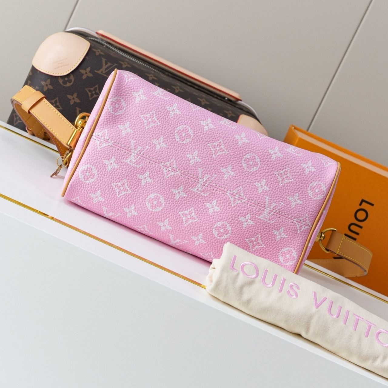 Prestige Edition - Louis Vuitton Speedy P9 Bandouliere 25 Candy 25cm M28648 - Image 8