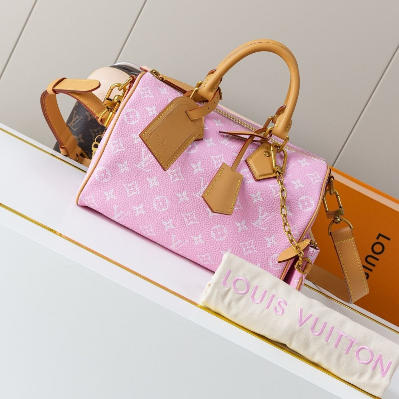 Prestige Edition - Louis Vuitton Speedy P9 Bandouliere 25 Candy 25cm M28648 - Image 4