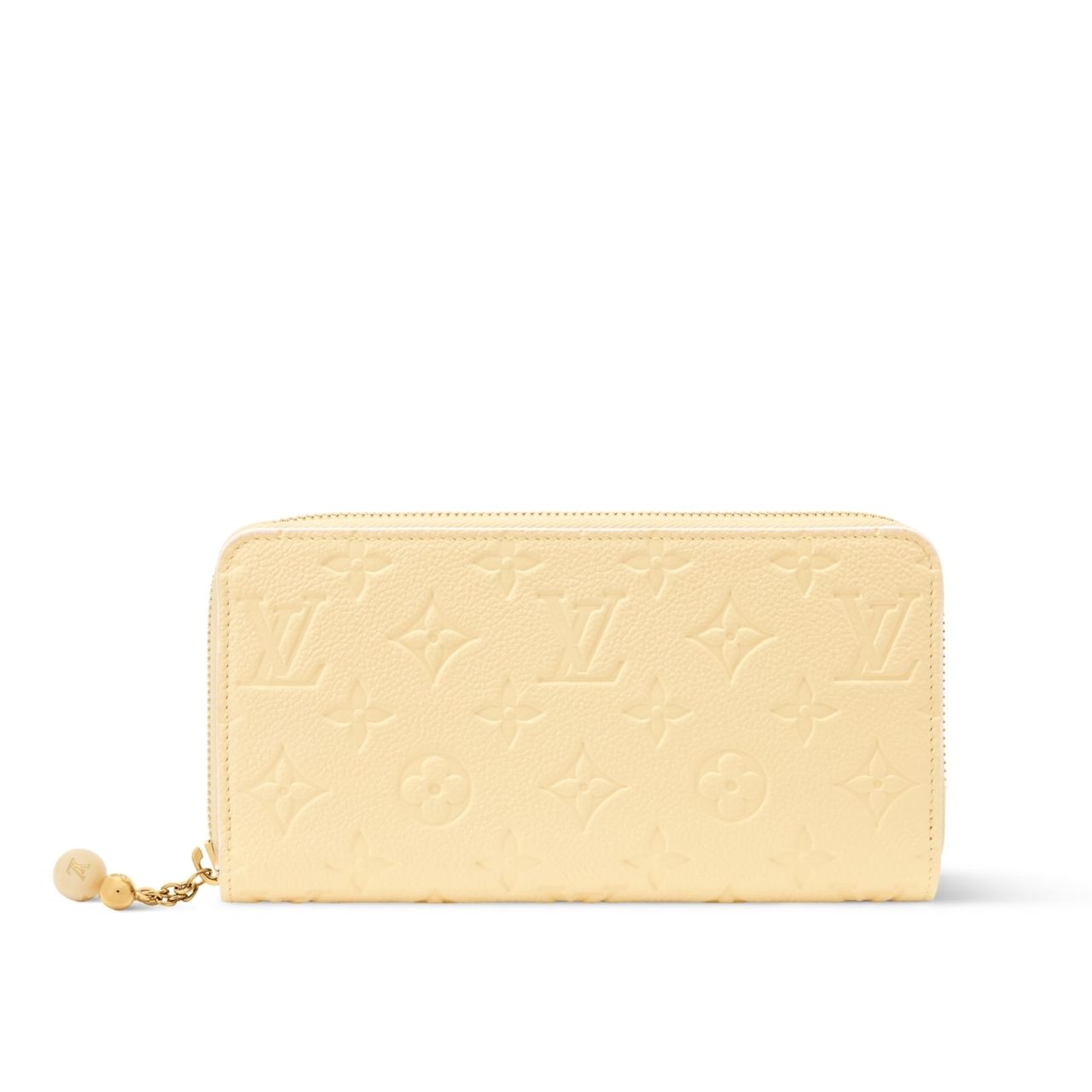 Louis Vuitton Zippy Wallet Monogram Embleme Banana 19cm M28969