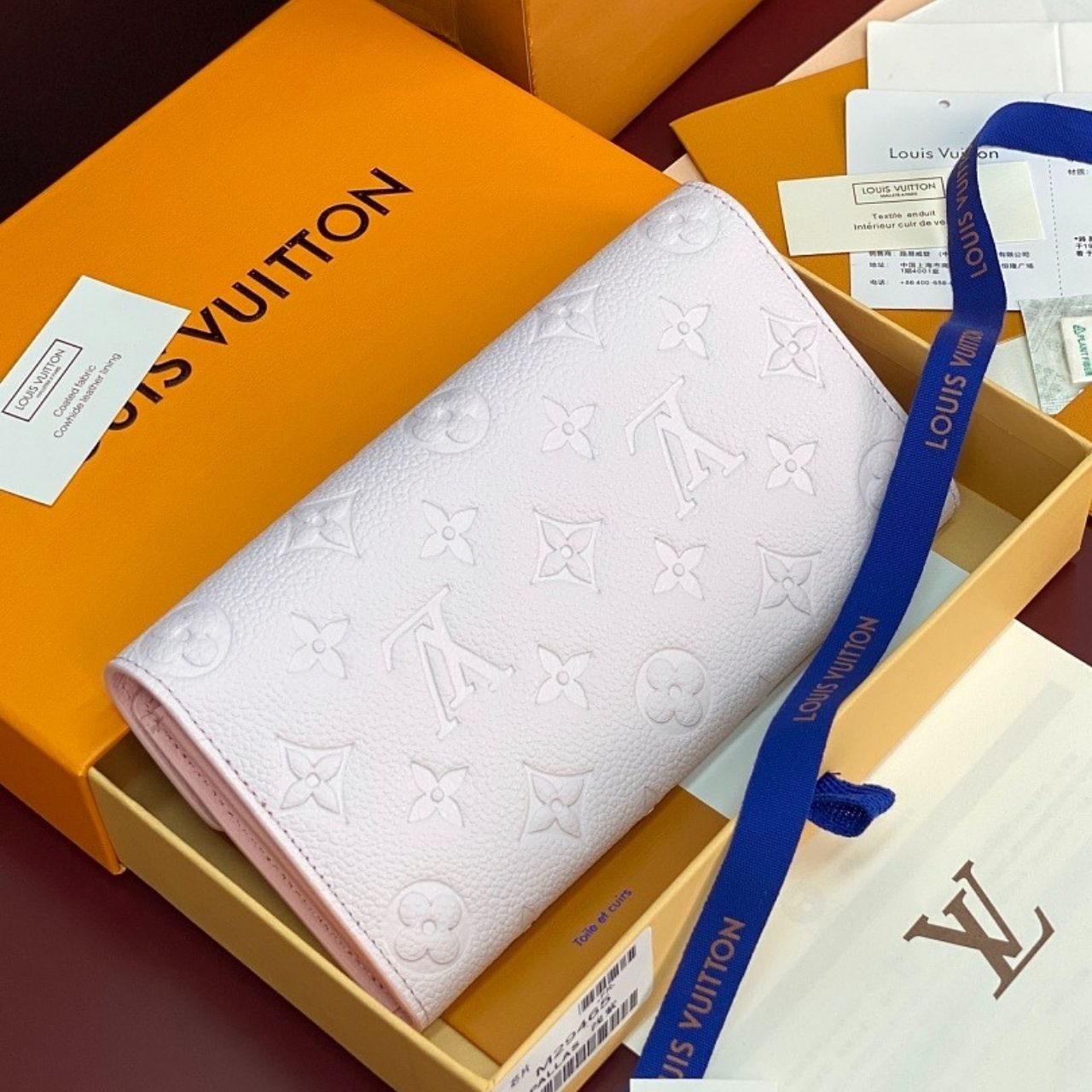Louis Vuitton Sarah Wallet Sweet Lavender 19cm M29465 - Image 9