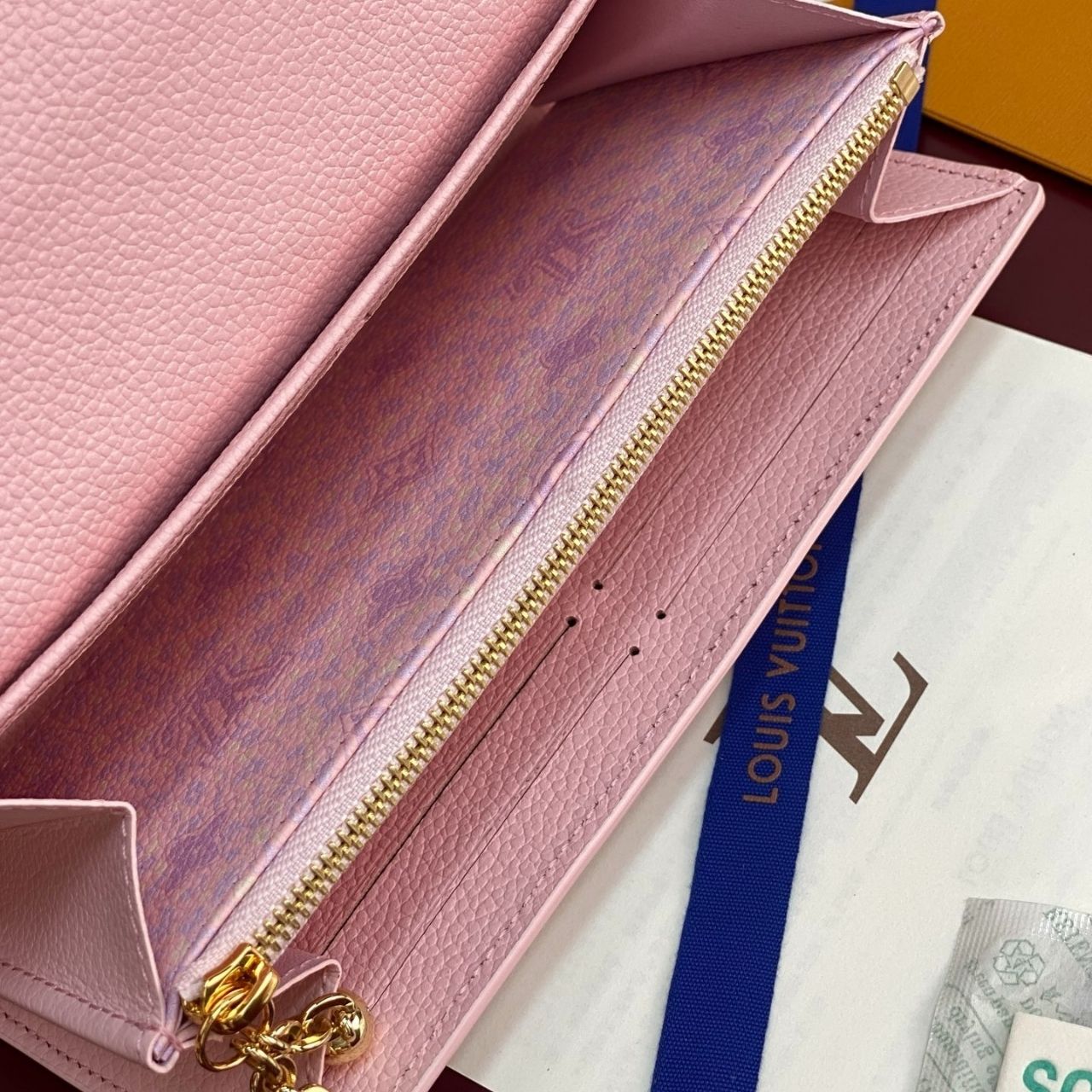 Louis Vuitton Sarah Wallet Sweet Lavender 19cm M29465 - Image 5
