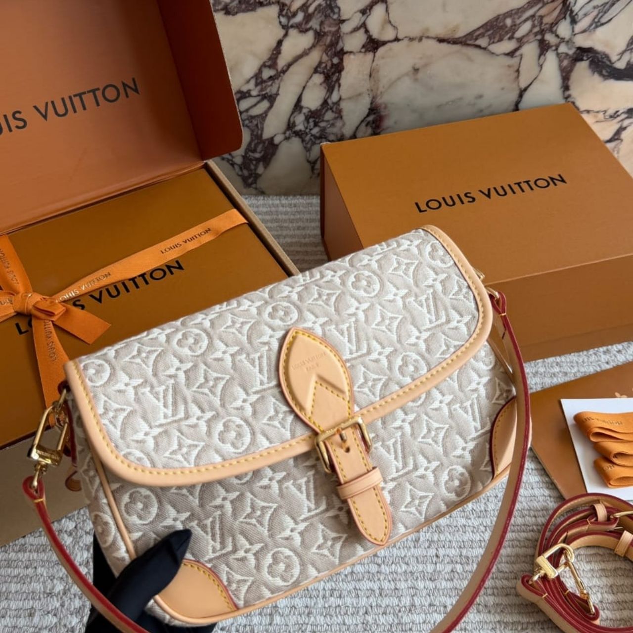 Louis Vuitton Diane PM Monogram Embleme Peuplier 24cm M29795 - Image 10