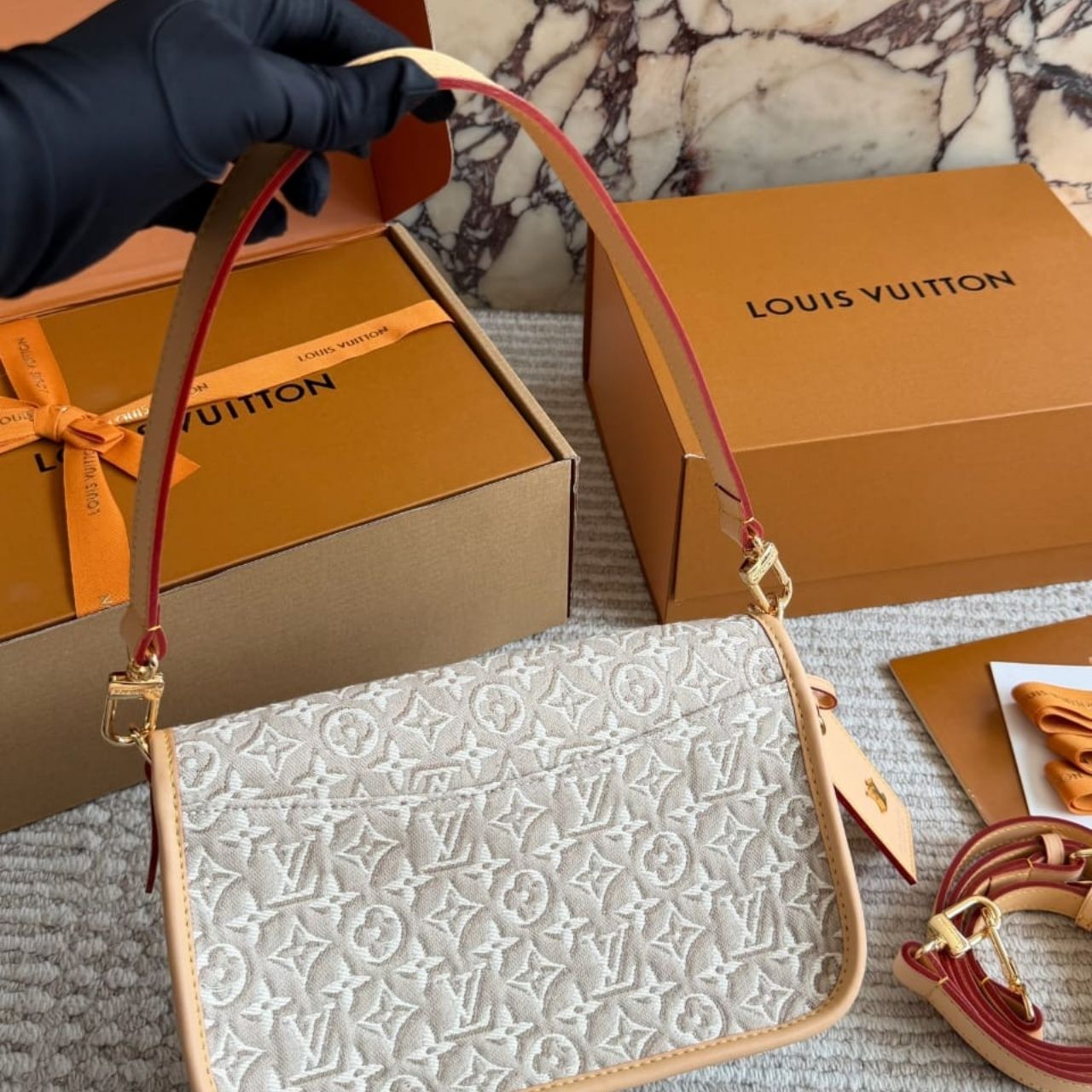 Louis Vuitton Diane PM Monogram Embleme Peuplier 24cm M29795 - Image 6