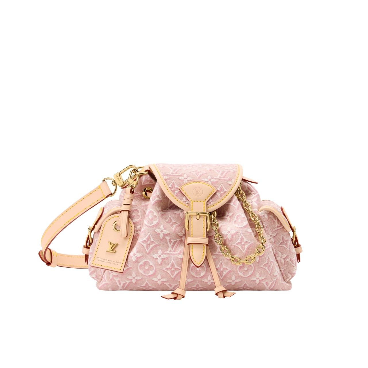 Louis Vuitton Odyssee PM Monogram Embleme Rose Ruban 27cm M29974