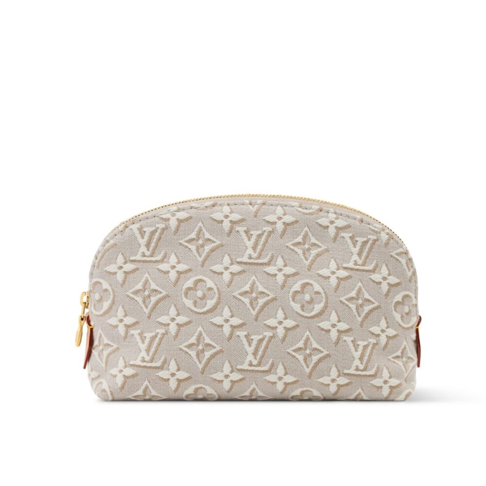 Louis Vuitton Pochette Cosmetique PM Peuplier Beige 19cm M2A320