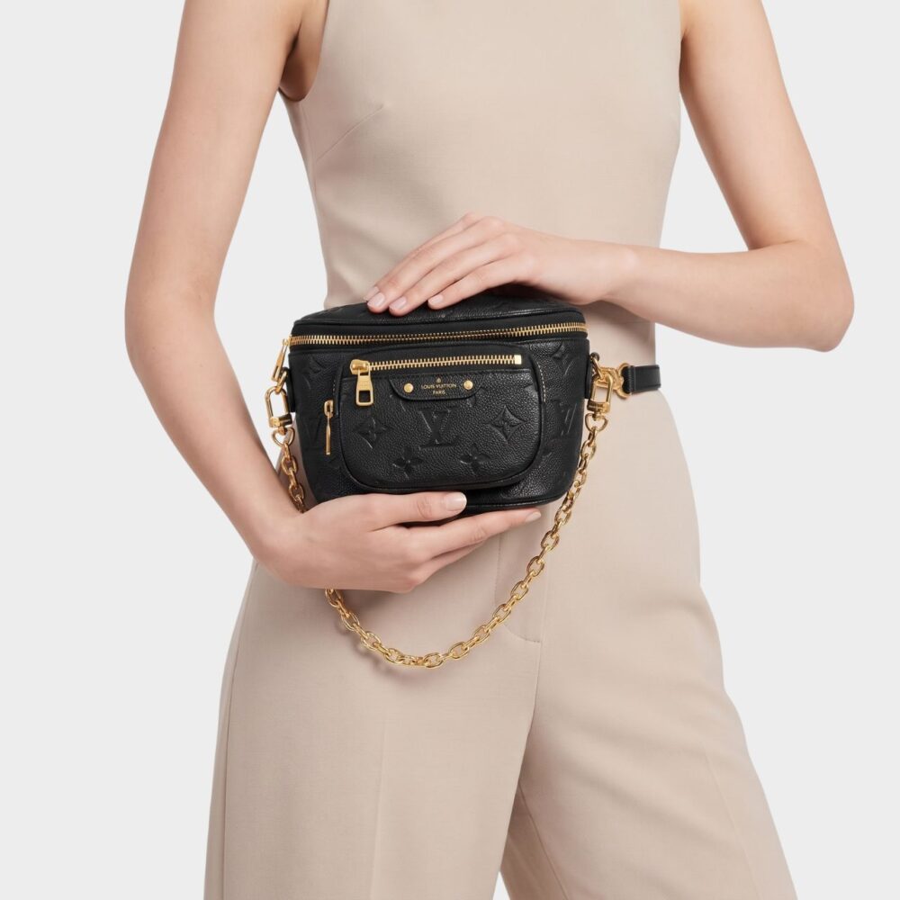 Alternative view of Louis Vuitton Mini Bumbag Black 17cm M46917