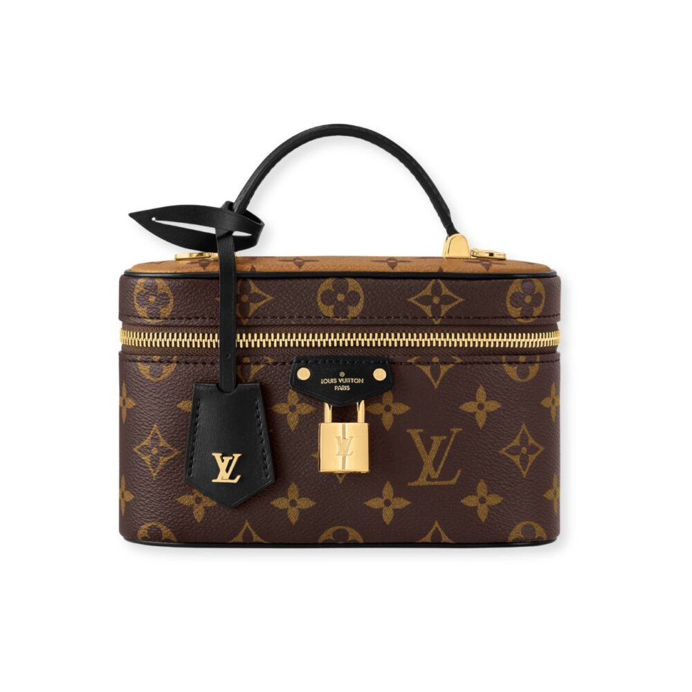 Louis Vuitton Vanity Chain Pouch Monogram 19cm M47125