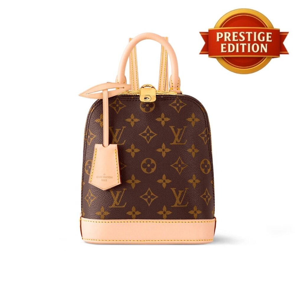 Prestige Edition - Louis Vuitton Alma Backpack Monogram Canvas Brown 20Cm M47132