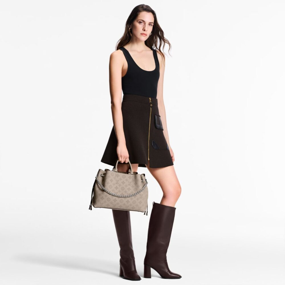 Alternative view of Louis Vuitton Bella Tote Galet Gray 32Cm M59201