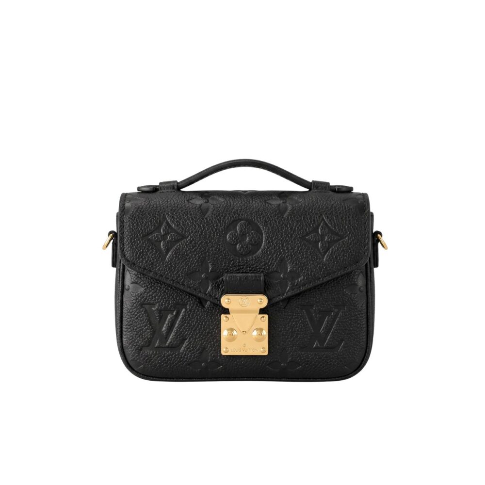 Louis Vuitton Micro Métis Monogram Empreinte Black 14cm M81390