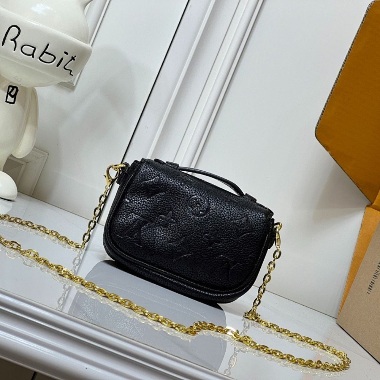 Louis Vuitton Micro Métis Monogram Empreinte Black 14cm M81390 - Image 4
