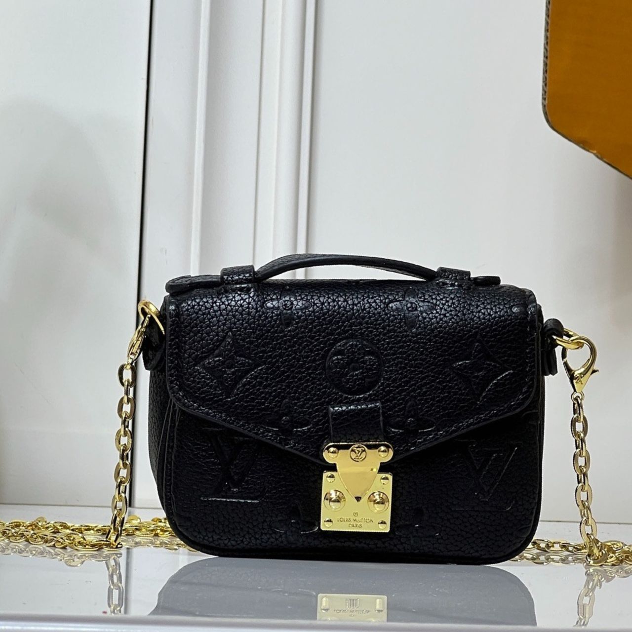 Louis Vuitton Micro Métis Monogram Empreinte Black 14cm M81390 - Image 2