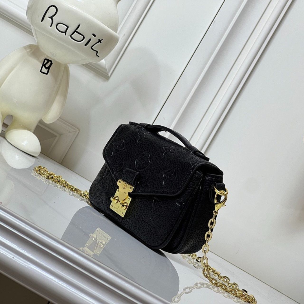 Louis Vuitton Micro Métis Monogram Empreinte Black 14cm M81390 - Image 6