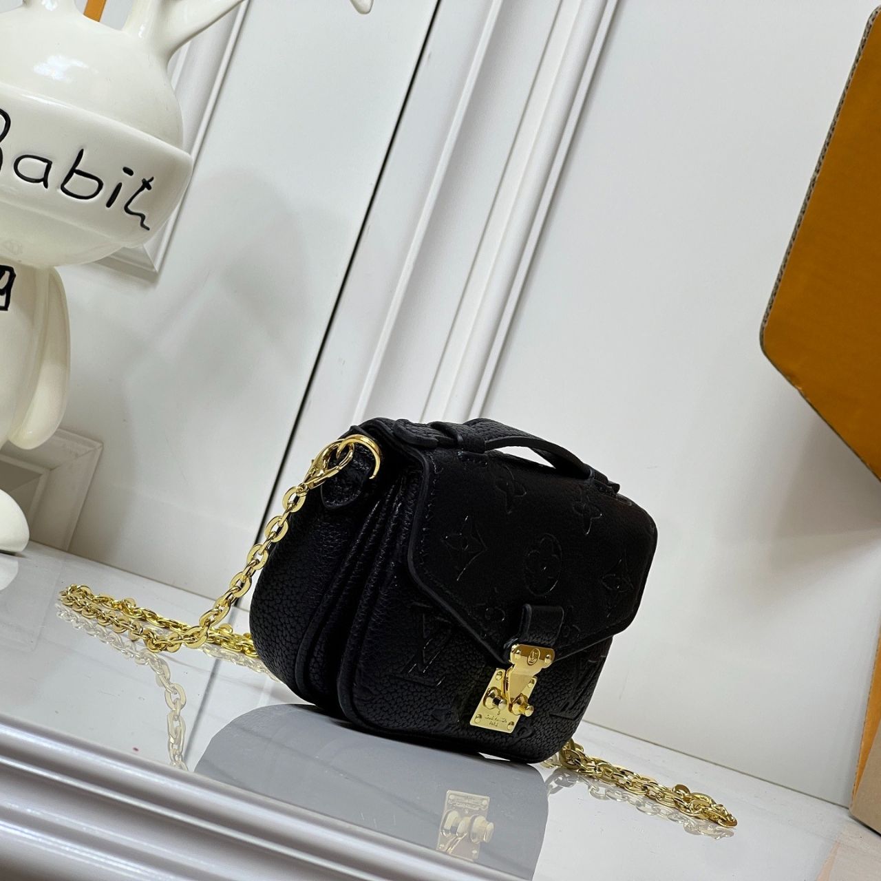 Louis Vuitton Micro Métis Monogram Empreinte Black 14cm M81390 - Image 9