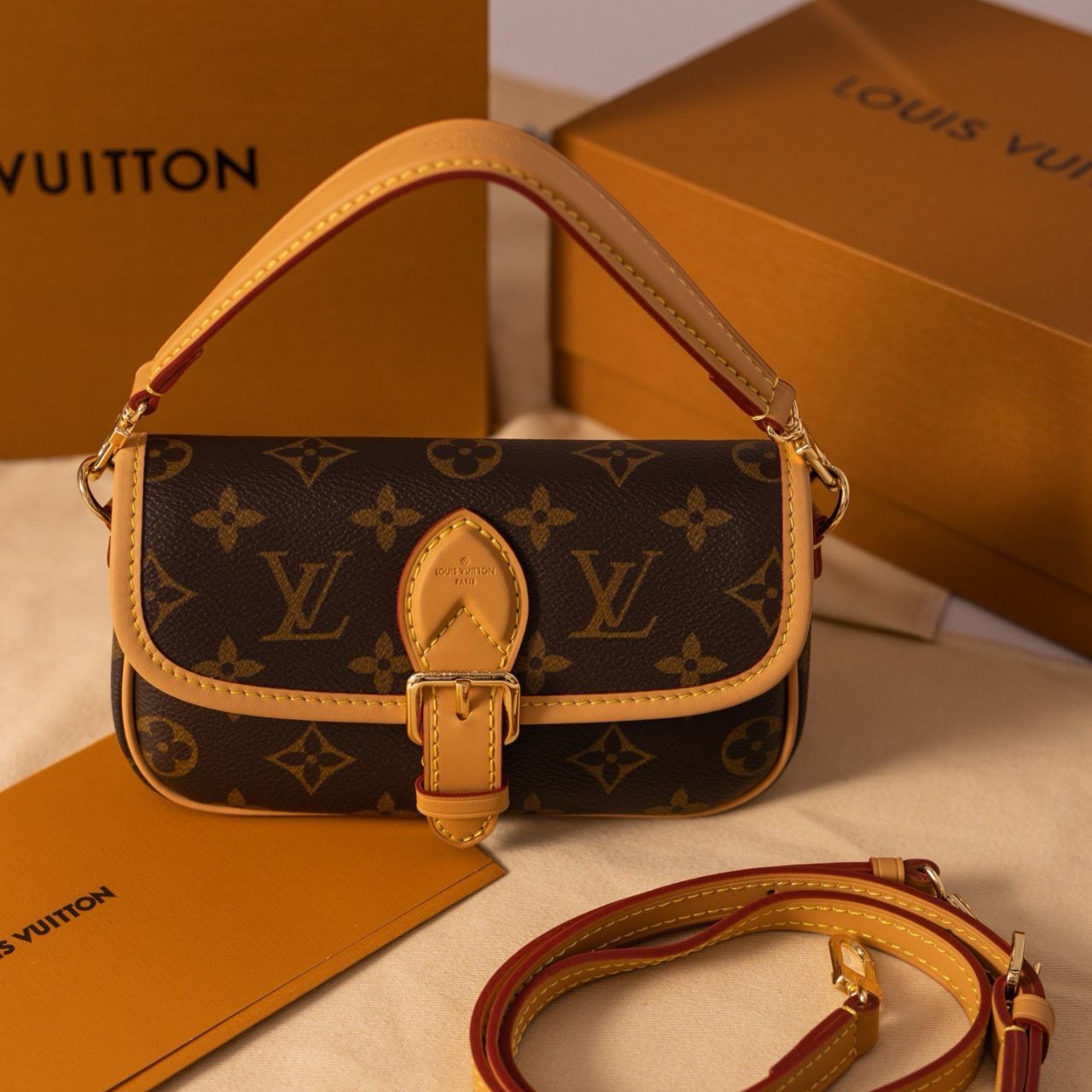 Louis Vuitton Nano Diane Monogram 19cm M83298 - Image 2