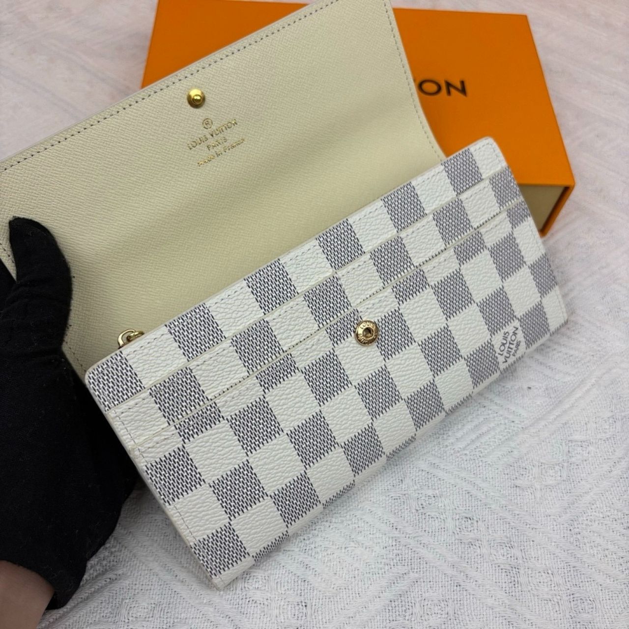 Louis Vuitton Emilie Wallet Rose Ballerine Pink 19cm N41625 - Image 5