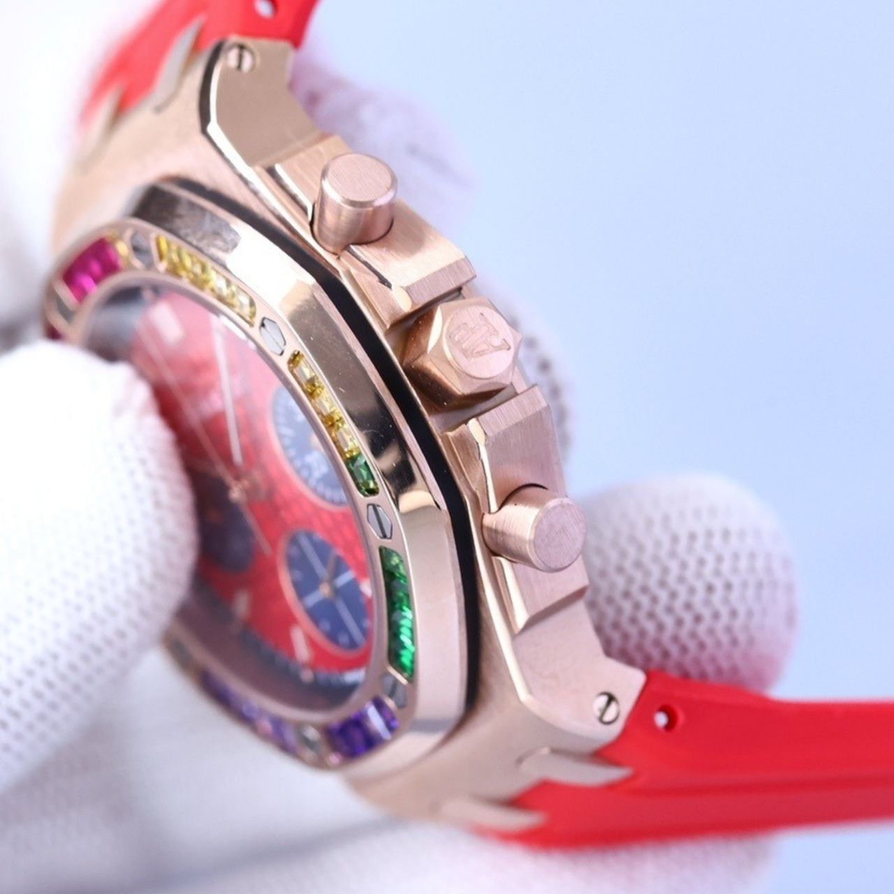 Audemars Piguet Royal Oak Offshore Rainbow Chronograph 42mm - Image 5