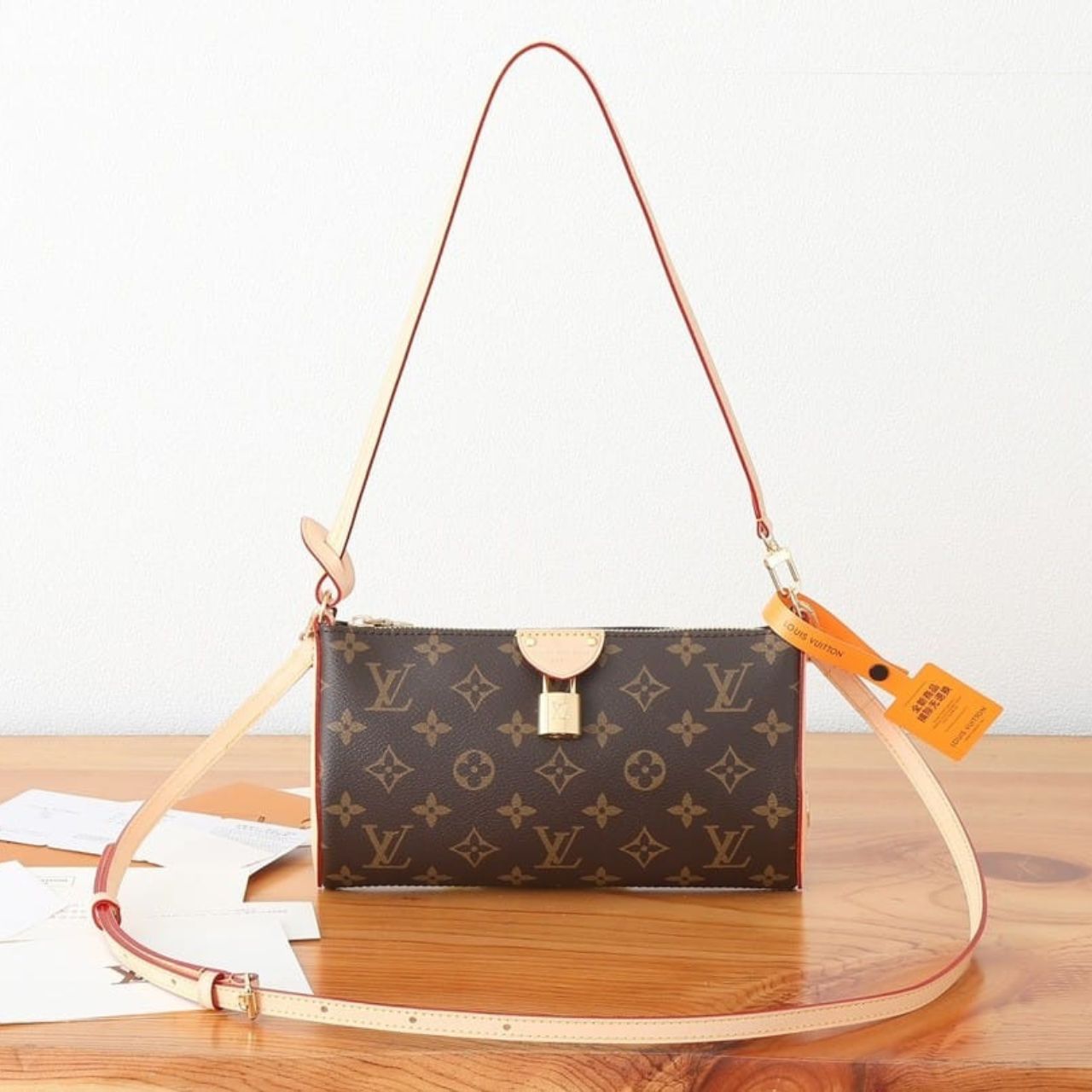 Prestige Edition - Louis Vuitton Pochette Tirette Monogram 20cm M12859 - Image 3