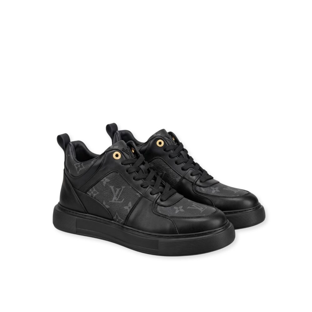 Louis Vuitton LV Trainer Sneaker Black Monogram 1ADH47