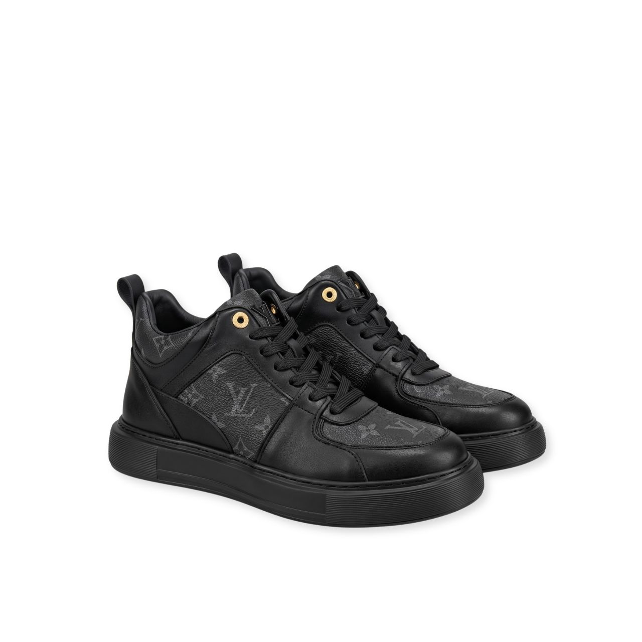 Louis Vuitton LV Trainer Sneaker Black Monogram 1ADH47