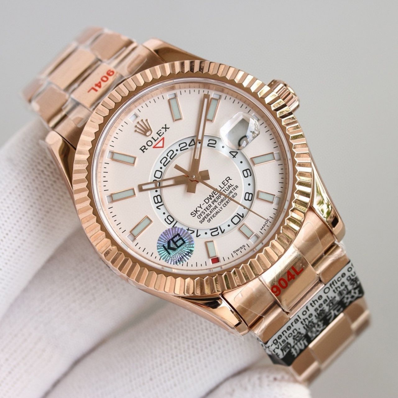 Rolex Sky-Dweller Rose Gold 42mm - Image 3