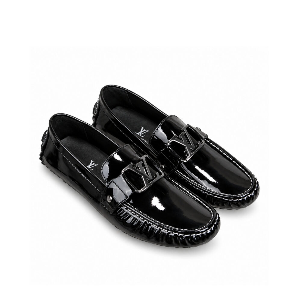 Louis Vuitton LV Silverstone Moccasin Black 1AIXH0