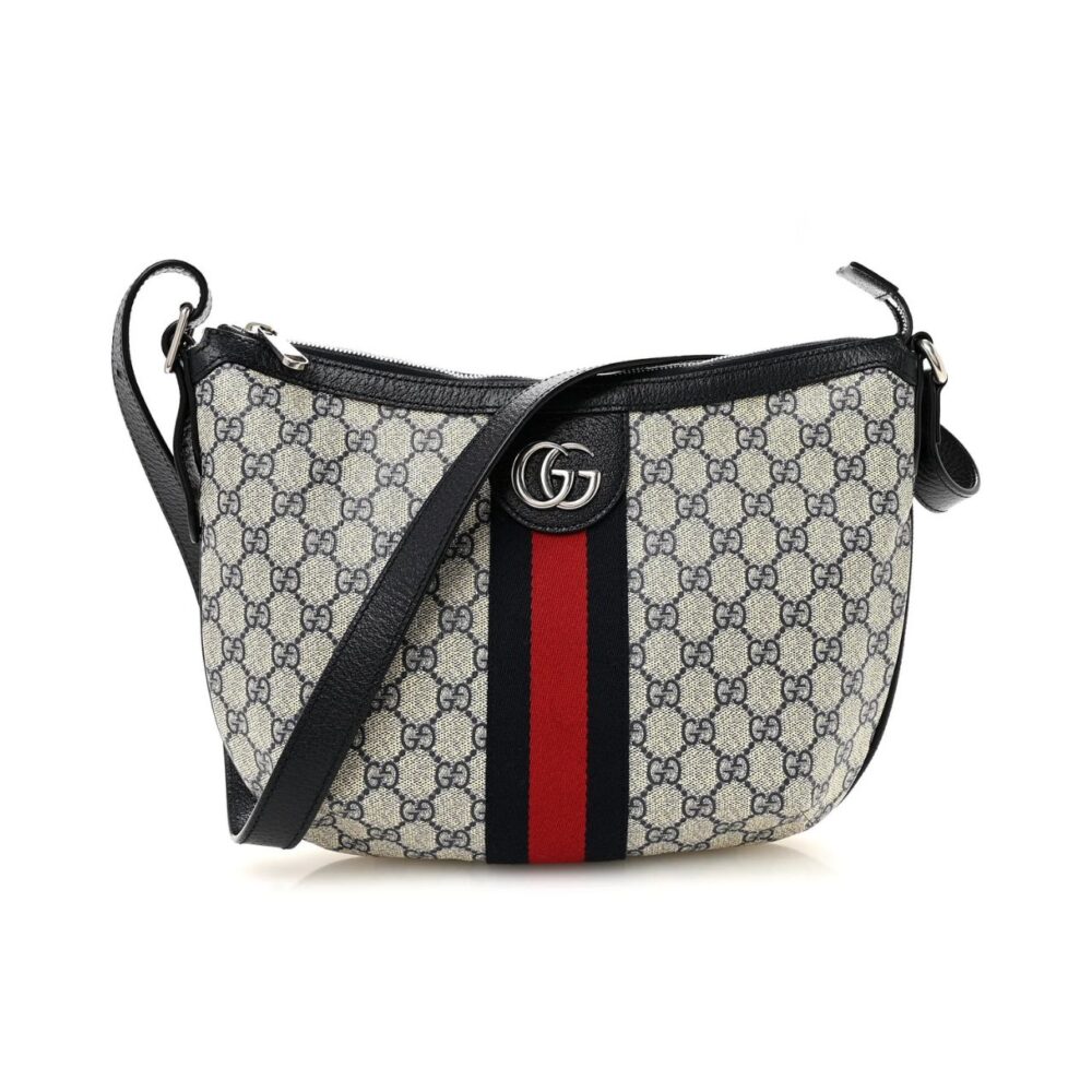 Gucci Ophidia Large Shoulder Bag Brown GG Supreme 35cm