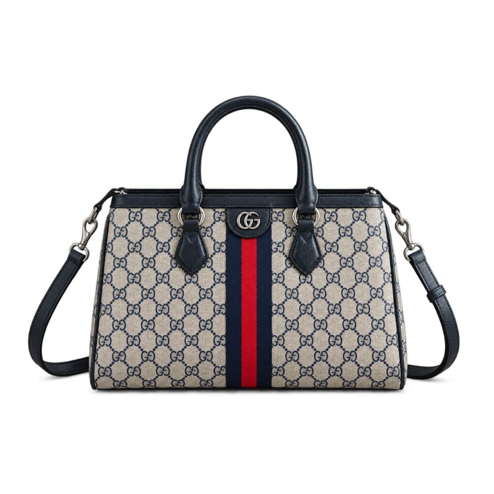 Gucci Ophidia GG Supreme Medium Top Handle Bag 33.5cm
