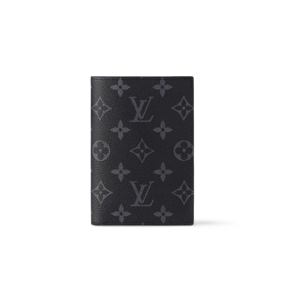 Louis Vuitton Passport Cover Monogram Eclipse 14cm M64501