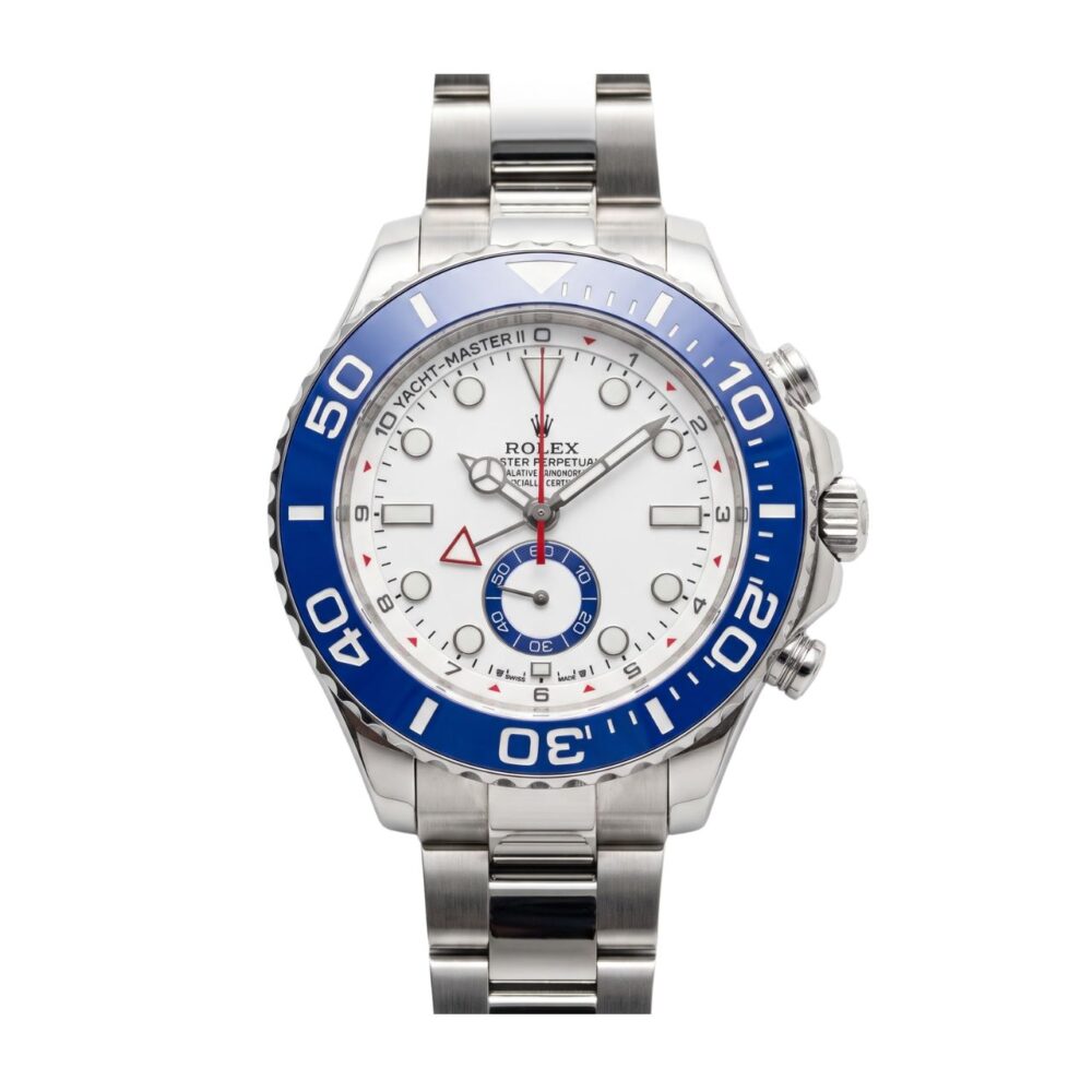 Rolex Yacht-Master II White Dial Blue 44mm 126680