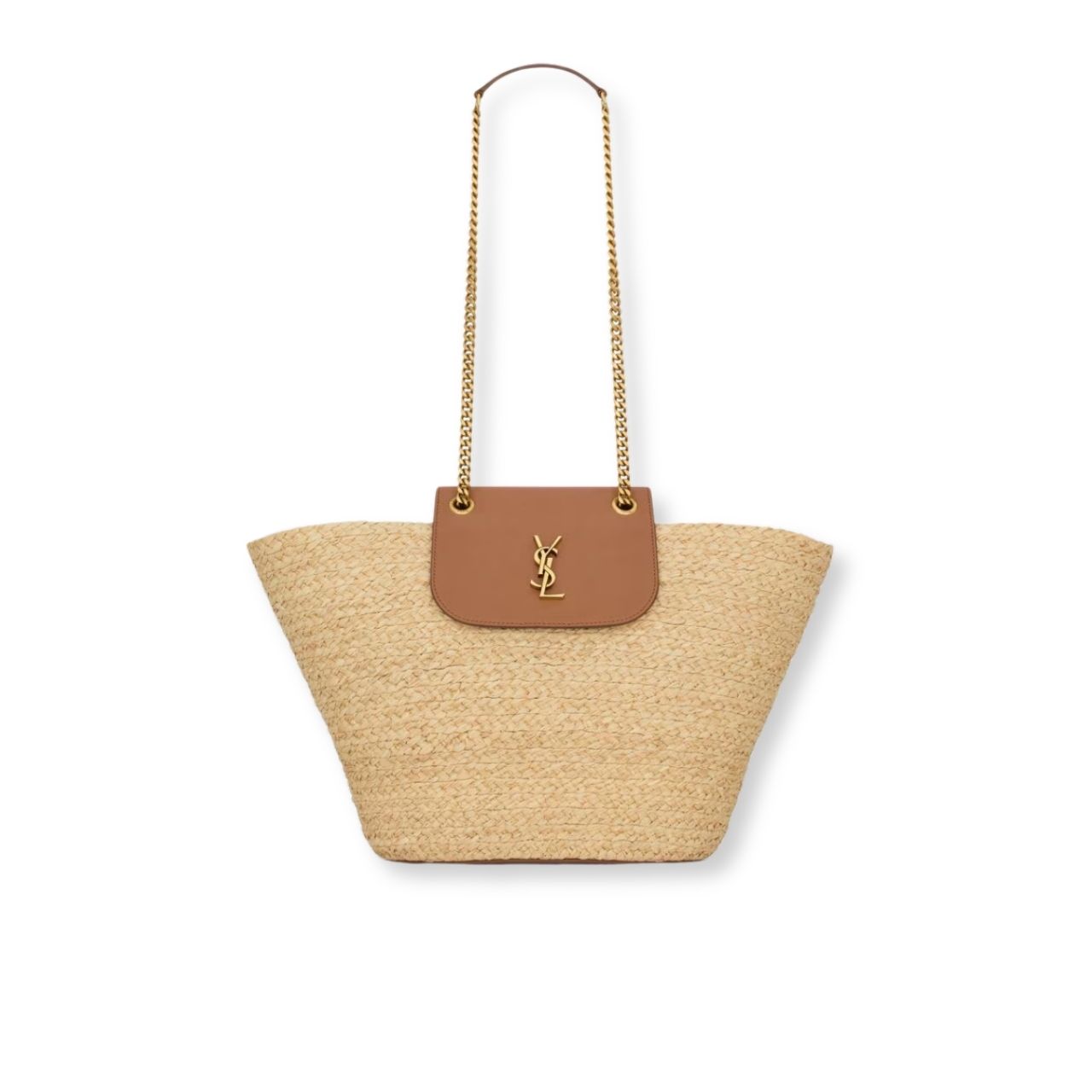 Saint Laurent Manon In Raffia Natural 27cm 868646GAAG29929