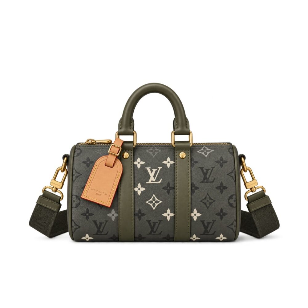 Louis Vuitton Keepall Bandouliere 25 Khaki 25cm M26930