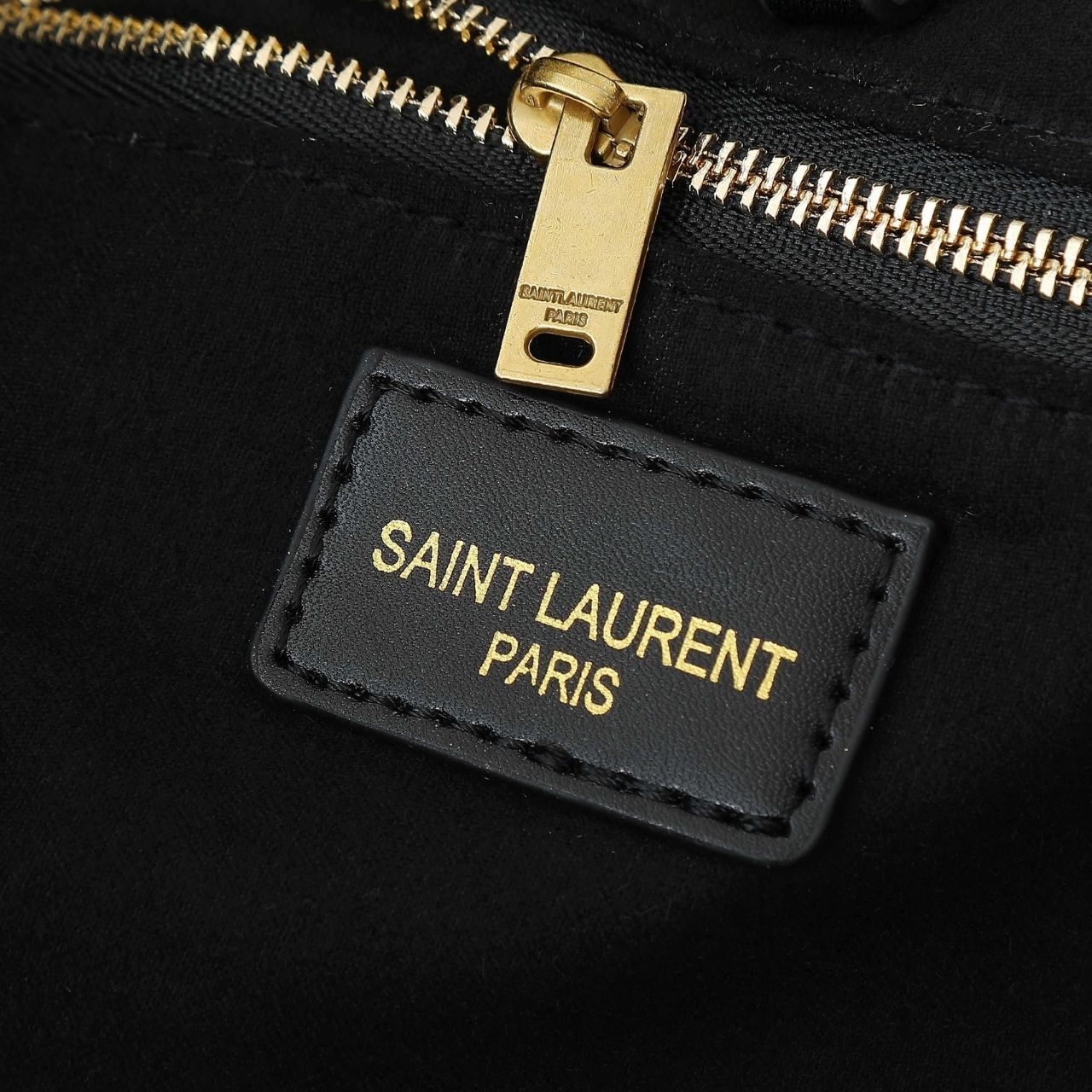 Saint Laurent Raffia Large Tote Bag Black 50Cm - Image 8