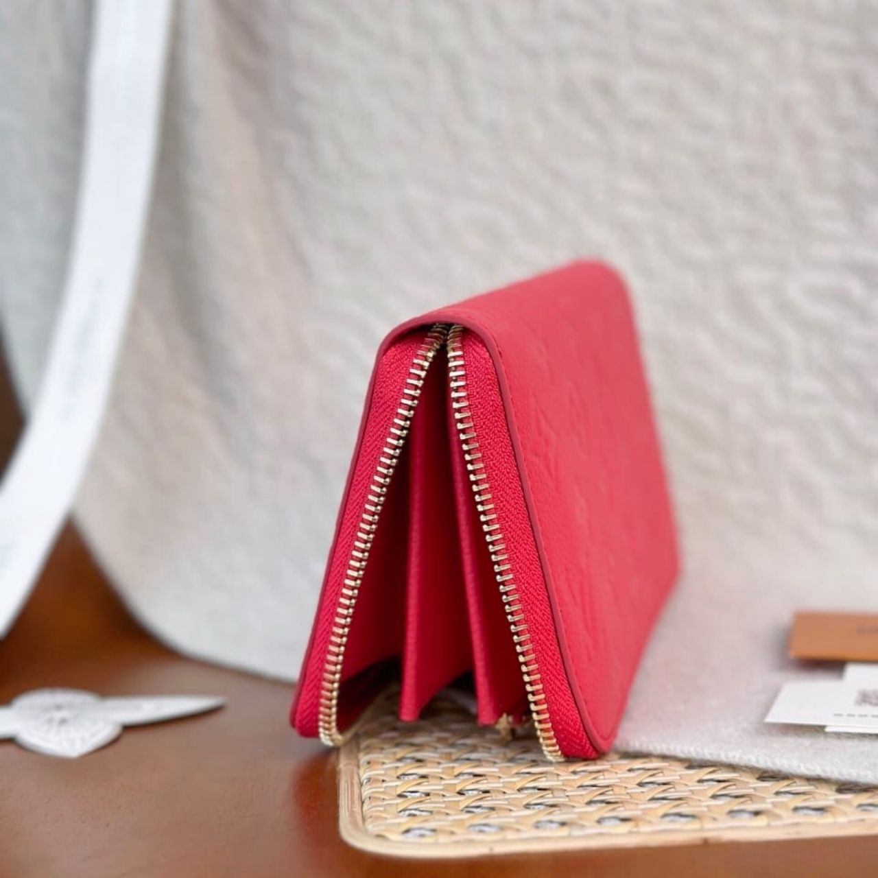 Prestige Edition - Louis Vuitton Zippy Wallet Red 19.5cm - Image 6