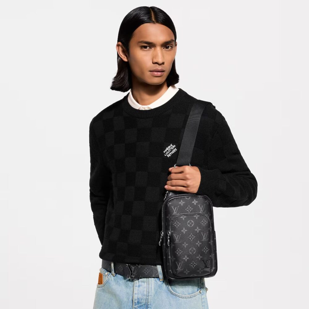 Alternative view of Louis Vuitton Avenue Slingbag PM Monogram Eclipse 31cm M47137