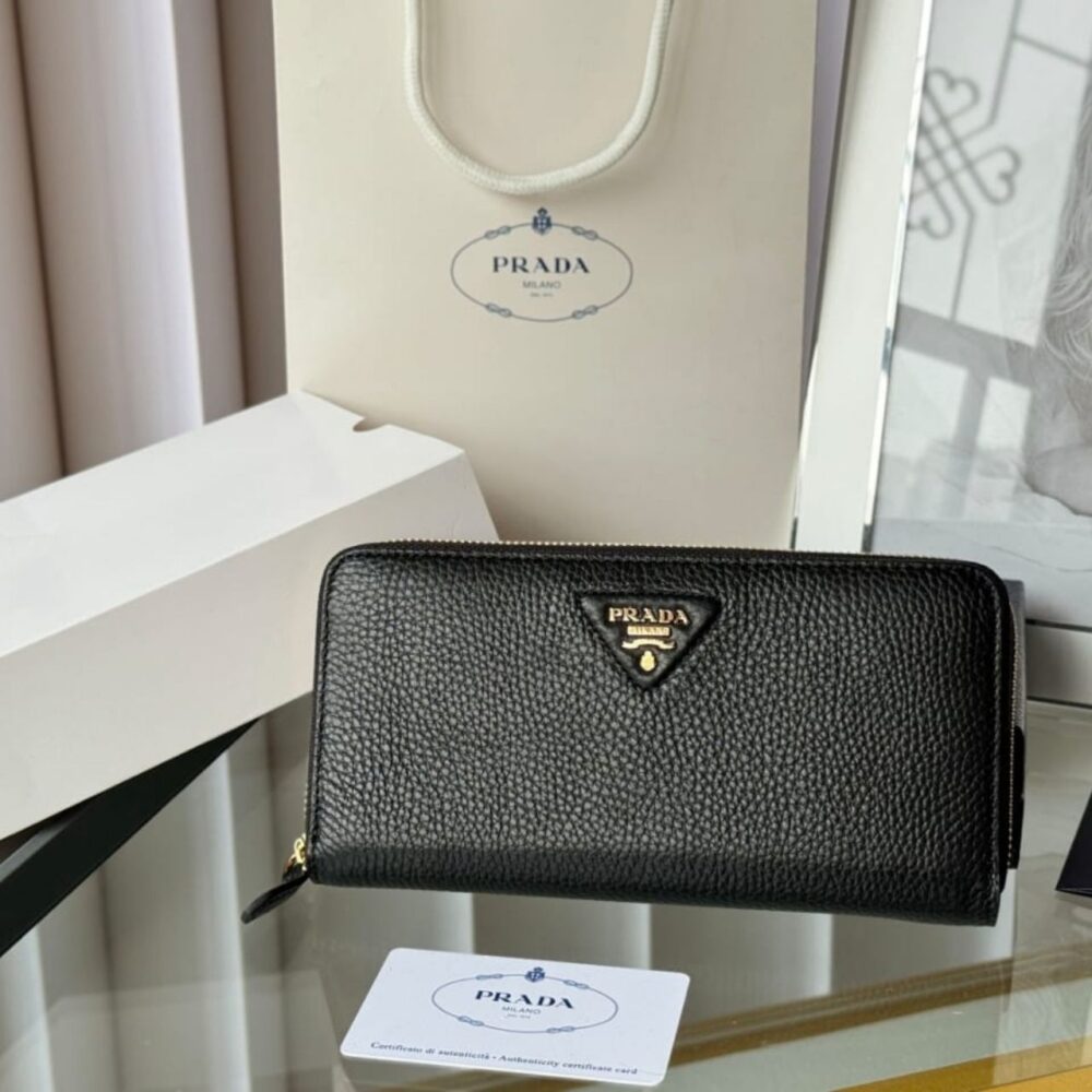 Alternative view of Prestige Edition - Prada Large Leather Wallet Black 20cm 1ML506 2BBE F0632